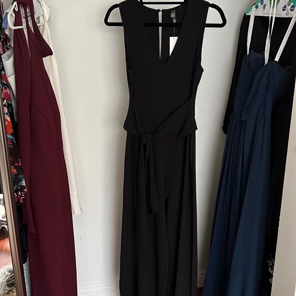 NWT black jumpsuit